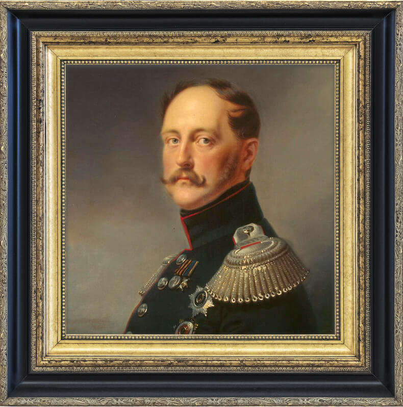 Портрет императора Николая I. Художник: Франца Крюгера. 1830-е гг.